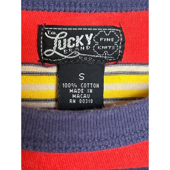 Lucky Brand Retro Striped Ringer Tshirt - Picture 2 of 3